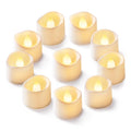 Flameless LED Tea Lights, 24-Pack Flickering Battery Candles